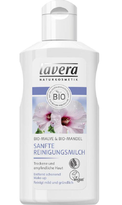 Lavera naturkosmetik sanfte reinigungsmilch bio-malve & bio-mandel 125ml online shopping billigt tilbud shoppetur