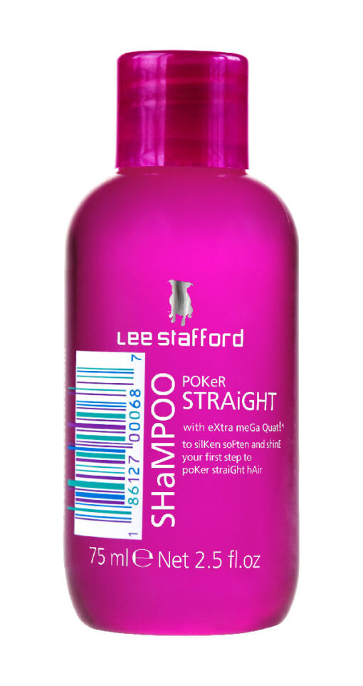 Lee stafford poker straight shampoo 75ml online shopping billigt tilbud shoppetur