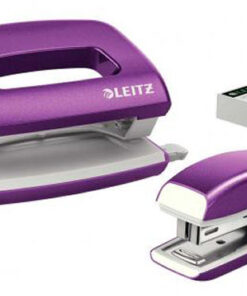 Leitz wow hole punch + stapler 5561-20-62 10 sheets online shopping billigt tilbud shoppetur