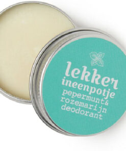 Lekker ineenpotje natuurlijke deodorant pepermunt & rozemarijn 30ml online shopping billigt tilbud shoppetur