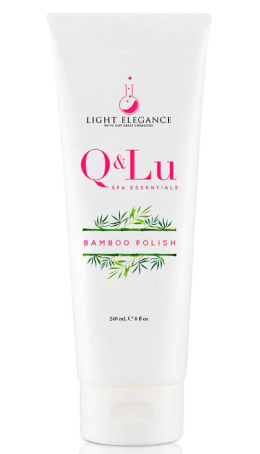 Light elegance q & lu spa essentials bamboo polish 240ml online shopping billigt tilbud shoppetur