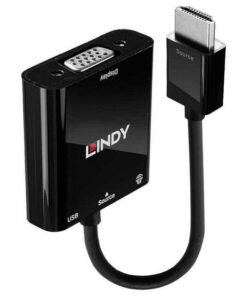 Lindy HDMI to VGA & audio adapter with sound online shopping billigt tilbud shoppetur