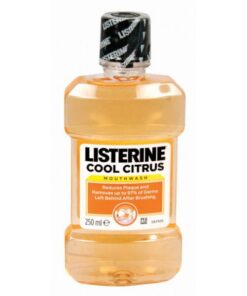 Listerine cool citrus mouthwash 250ml online shopping billigt tilbud shoppetur