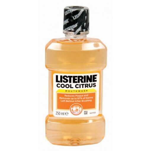 Listerine cool citrus mouthwash 250ml online shopping billigt tilbud shoppetur