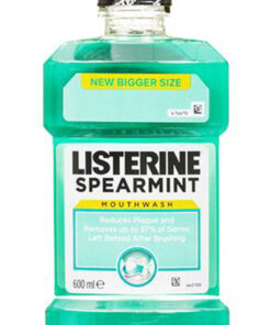 Listerine spearmint mouthwash 600ml online shopping billigt tilbud shoppetur