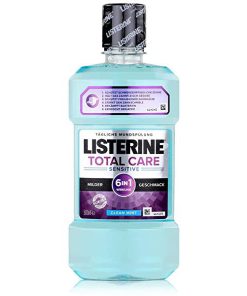 Listerine tägliche mundspülung total care sensitive 6in1 wirkung clean mint 500ml online shopping billigt tilbud shoppetur