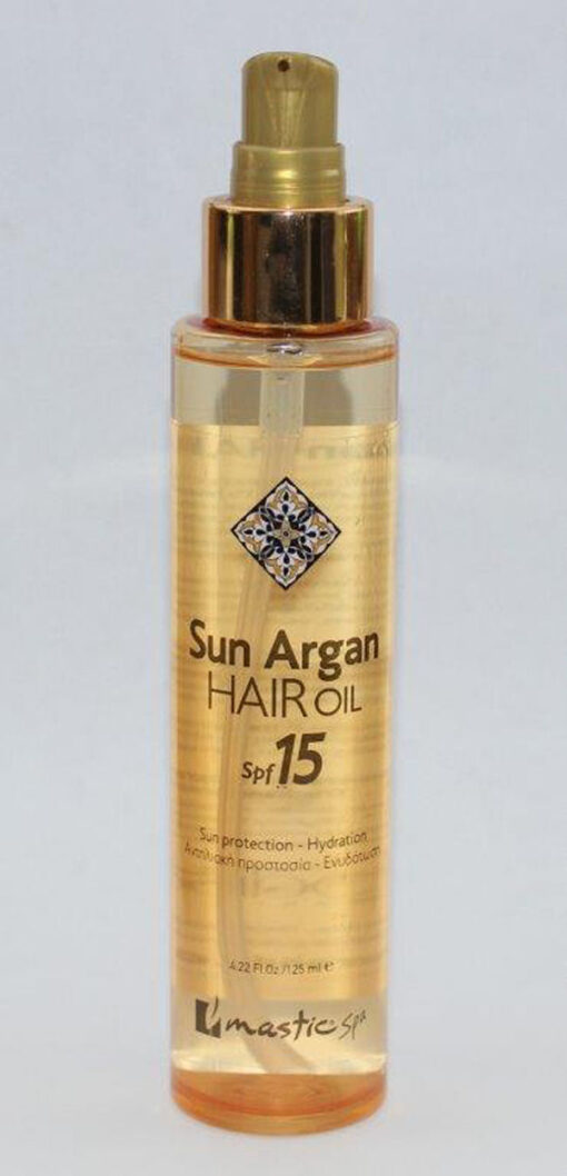 L'mastic spa sun argan hair oil SPF15 sun protection hydration 125ml online shopping billigt tilbud shoppetur