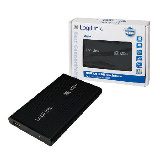 Logilink usb 2.0 hdd enclosure for 2