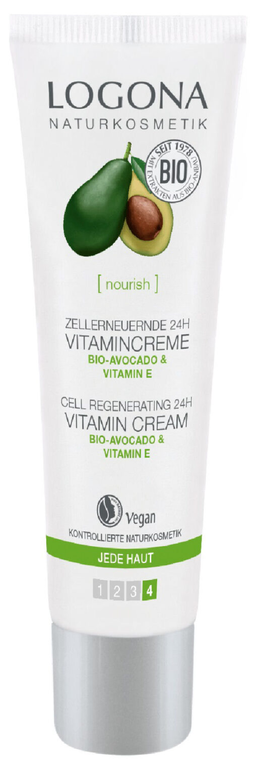 Logona naturkosmetik cell regenerating 24H vitamin cream 30ml online shopping billigt tilbud shoppetur