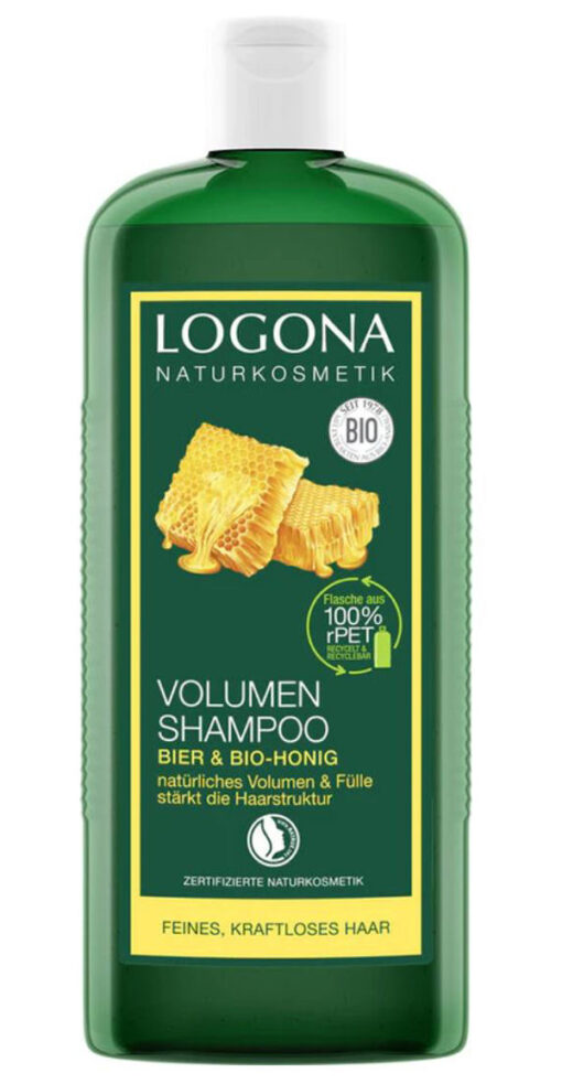 Logona naturkosmetik volumen shampoo bier & bio-honig 500ml (Dato) online shopping billigt tilbud shoppetur