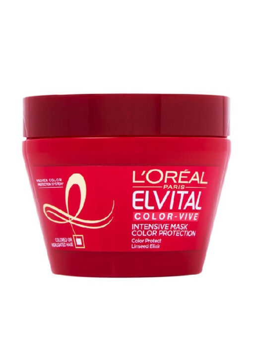 L'oréal elvital color vive intensive mask color protection 300ml online shopping billigt tilbud shoppetur