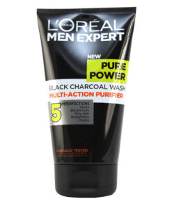 L'oréal men expert pure power black charcoal wash 5 imperfections 150ml online shopping billigt tilbud shoppetur