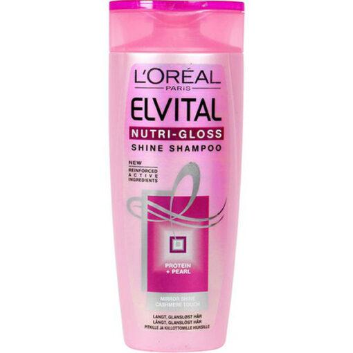 L'oréal paris elvital nutri-gloss shine shampoo 400ml online shopping billigt tilbud shoppetur