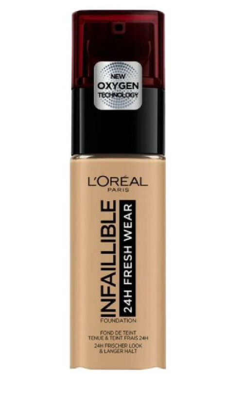 L'oréal paris infaillible 24H fresh wear foundation 120 vanilla 30ml online shopping billigt tilbud shoppetur