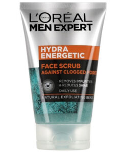 L'oréal paris men expert hydra energetic face scrub against clogged pores 100ml online shopping billigt tilbud shoppetur