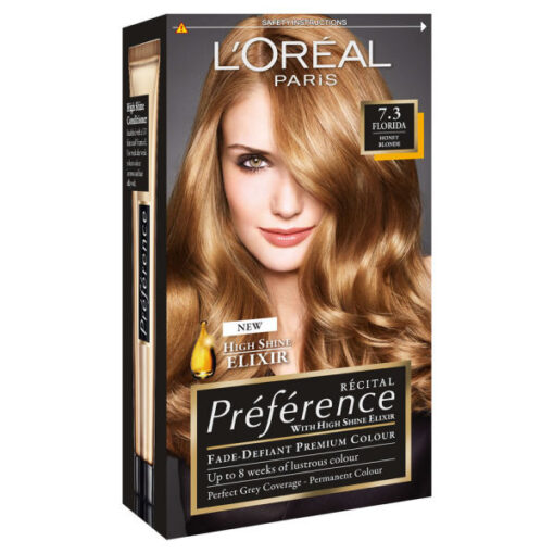 L'oréal paris premium permanent hair color 7.3 florida honey blonde online shopping billigt tilbud shoppetur