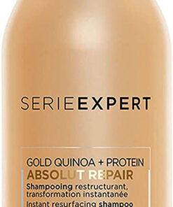 L'oréal serie expert absolut repair instant resurfacing shampoo gold quinoa + protein 300ml online shopping billigt tilbud shoppetur