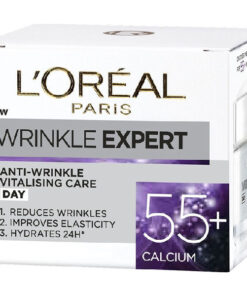 L'oréal wrinkle expert anti-wrinkle vitalising care day 55+ calcium 50ml online shopping billigt tilbud shoppetur