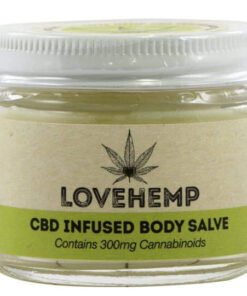 Lovehemp cbd infused body salve 50ml online shopping billigt tilbud shoppetur