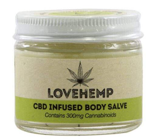 Lovehemp cbd infused body salve 50ml online shopping billigt tilbud shoppetur