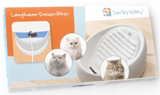 Lucky-kitty long-life hair filter online shopping billigt tilbud shoppetur