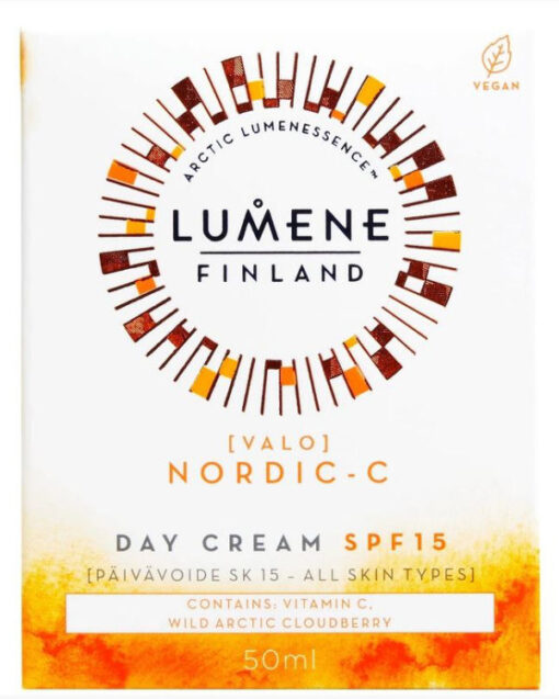 Lumene finland nordic-c day cream SPF15 all skin types 50ml online shopping billigt tilbud shoppetur