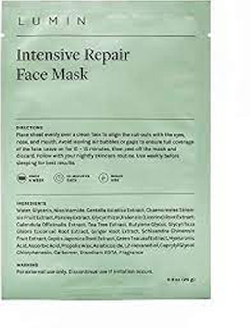 Lumin intensive repair face mask 5 stk. online shopping billigt tilbud shoppetur