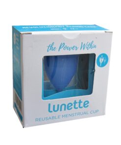 Lunette reusable menstrual cup str. 1 blå online shopping billigt tilbud shoppetur