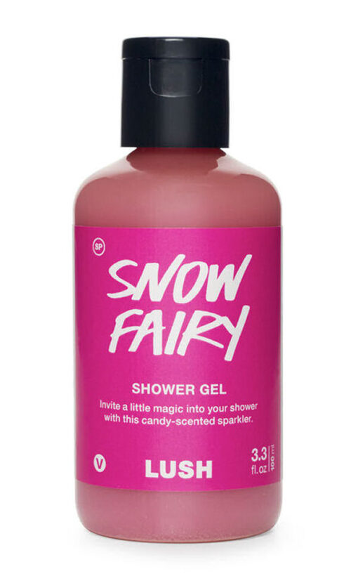 Lush snow fairy shower gel 100g online shopping billigt tilbud shoppetur