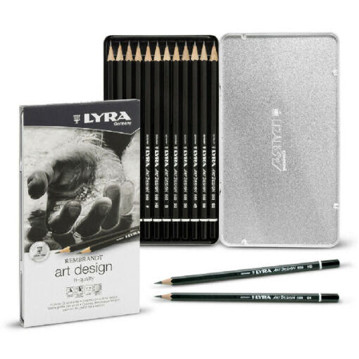 Lyra rembrandt art design hi-quality graphite pencils for artists 12 stk. online shopping billigt tilbud shoppetur