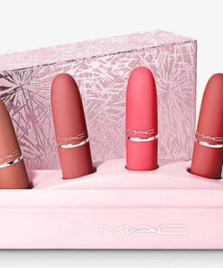 MAC showstopper powder kiss lipstick x 5 kit online shopping billigt tilbud shoppetur