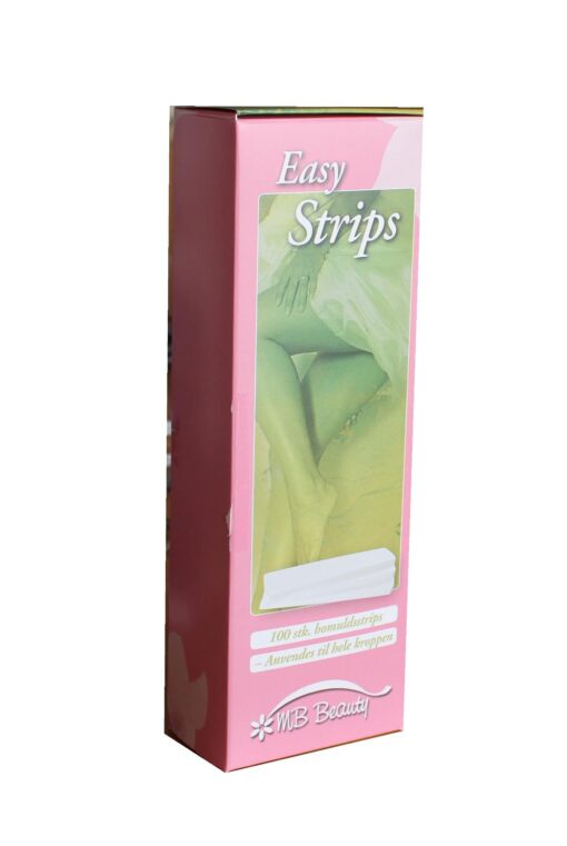 MB Beauty easy strips 100 stk bomuldsstrips online shopping billigt tilbud shoppetur