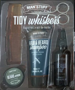 Man stuff by technic tidy whiskers beard kit - 5 dele online shopping billigt tilbud shoppetur