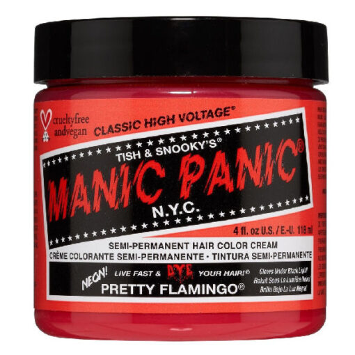 Manic panic semi-permanent hair color cream pretty flamingo 118ml online shopping billigt tilbud shoppetur