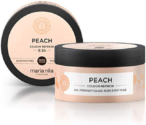 Maria nila peach colour refresh non-permanent colour masque 9.34 100ml online shopping billigt tilbud shoppetur