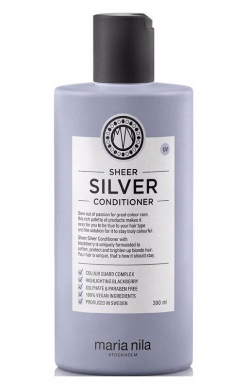 Maria nila stockholm sheer silver conditioner 300ml online shopping billigt tilbud shoppetur