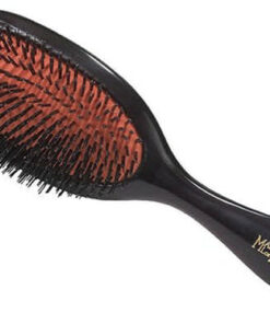 Mason pearson hair brush BN3 handy size dark ruby including cleaner online shopping billigt tilbud shoppetur