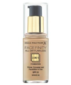 Max Factor Face Finity  All Day Flawless 3 in 1  foundation spf 20 80 bronze 30ml online shopping billigt tilbud shoppetur