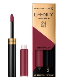 Max Factor lipfinity lip color 106 frivolous online shopping billigt tilbud shoppetur