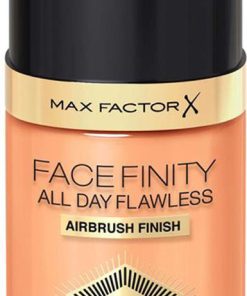 Max factor X face finity all day flawless airbrush finish SPF20 C85 caramel 30ml online shopping billigt tilbud shoppetur