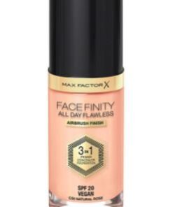 Max factor face finity all day flawless 3in1 primer concealer foundation SPF20 C50 natural rose 30ml online shopping billigt tilbud shoppetur