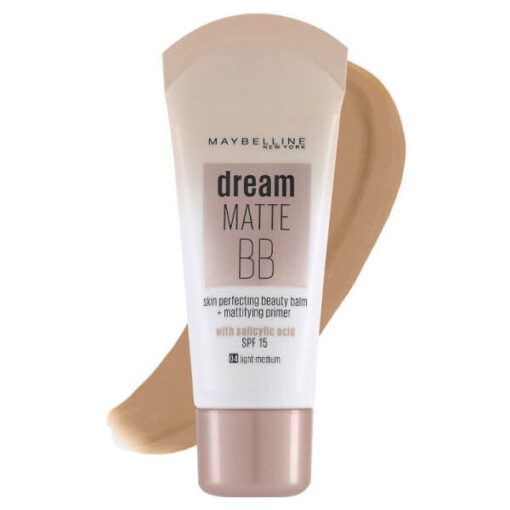 Maybelline dream matte bb SPF15 light-medium 30ml online shopping billigt tilbud shoppetur