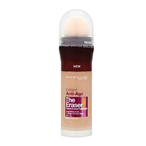 Maybelline instant anti-age the eraser perfect & cover foundation SPF18 048 sun beige 20ml online shopping billigt tilbud shoppetur