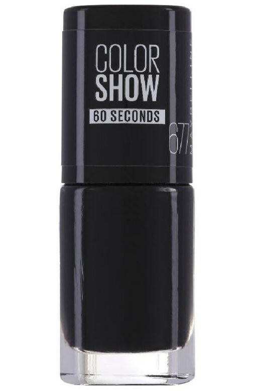 Maybelline new york color show 60 seconds 677 blackout 6