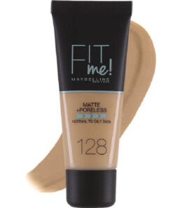 Maybelline new york fit me matte poreless 128 warm nude 30ml online shopping billigt tilbud shoppetur