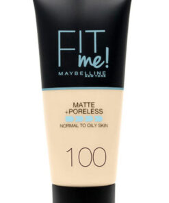 Maybelline new york fit me matte poreless normal to oily skin 100 warm ivory 30ml online shopping billigt tilbud shoppetur