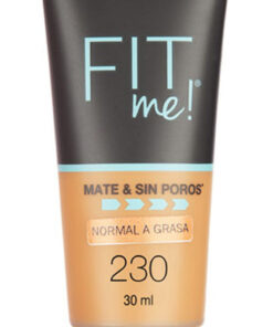 Maybelline new york fit me matte poreless normal to oily skin 230 natural buff 30ml online shopping billigt tilbud shoppetur