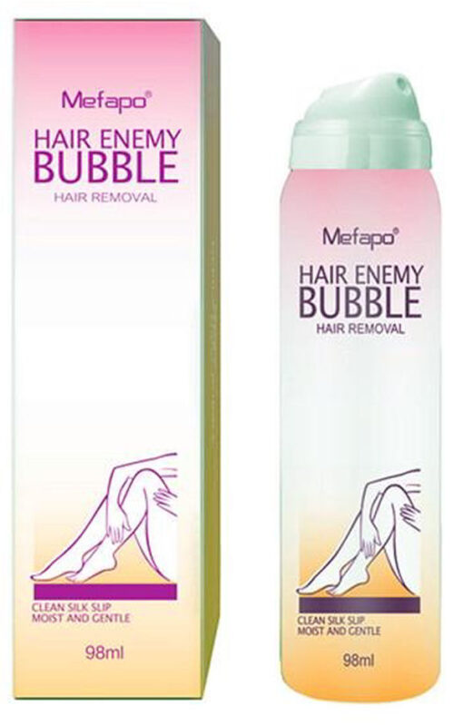 Mefapo hair enemy bubble hair removal clean silk slip moist and gentle 98ml online shopping billigt tilbud shoppetur