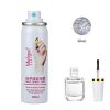Mefapo nails spray paint silver 60ml online shopping billigt tilbud shoppetur