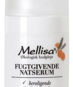 Mellisa økologisk hudpleje fugtgivende natserum 15ml online shopping billigt tilbud shoppetur